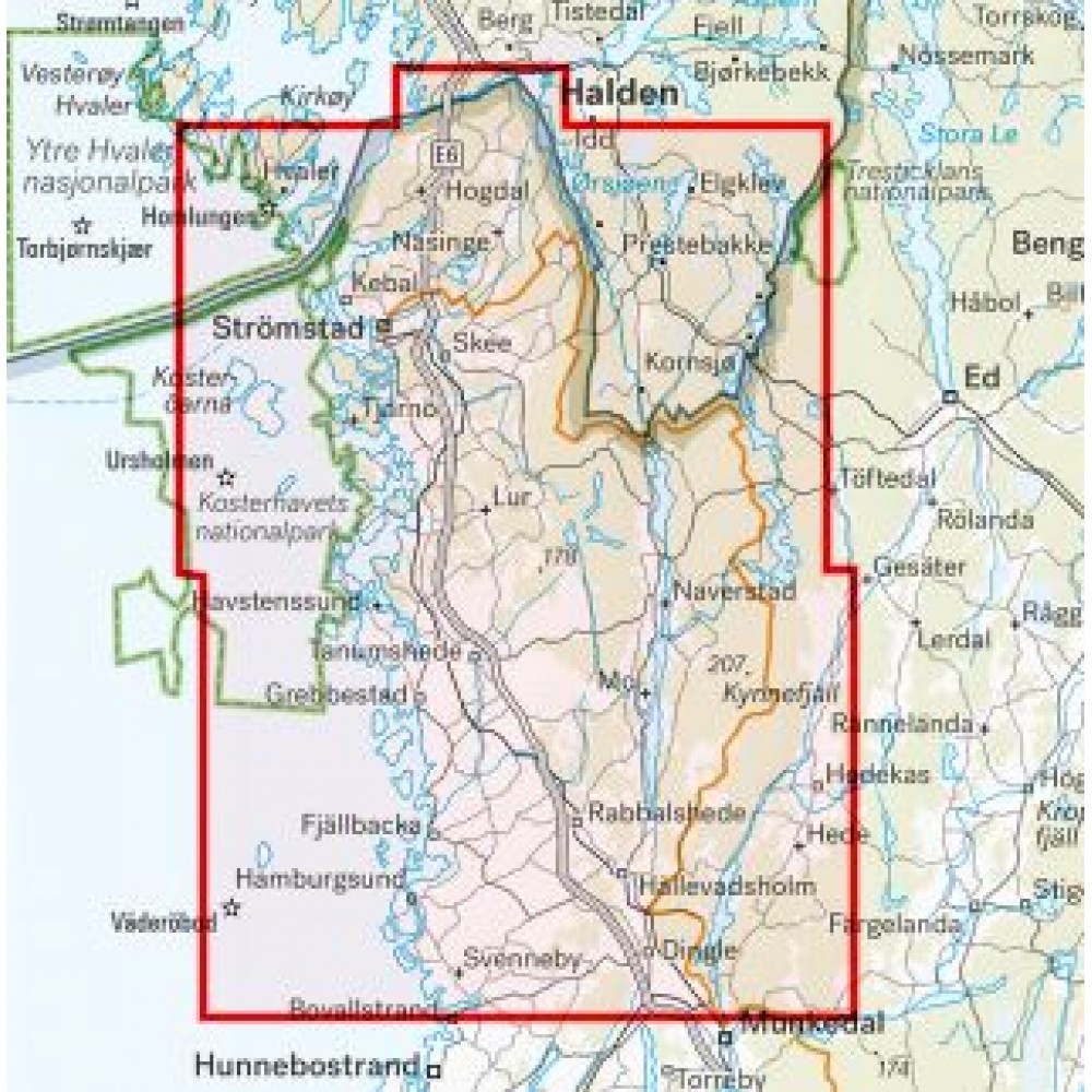 Köp Norra Bohuslän Calazo med snabb leverans - Kartbutiken.se